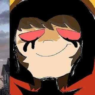 Стикер Лари нюхает мефедрон @Femoji - 1