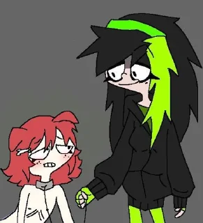 Стикер Лари нюхает мефедрон @Femoji - 2