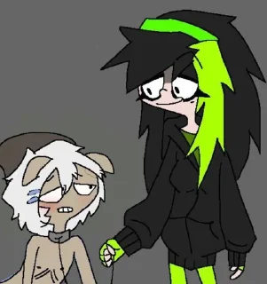 Стикер Лари нюхает мефедрон @Femoji - 10