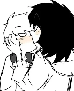 Стикер Лари нюхает мефедрон @Femoji - 7