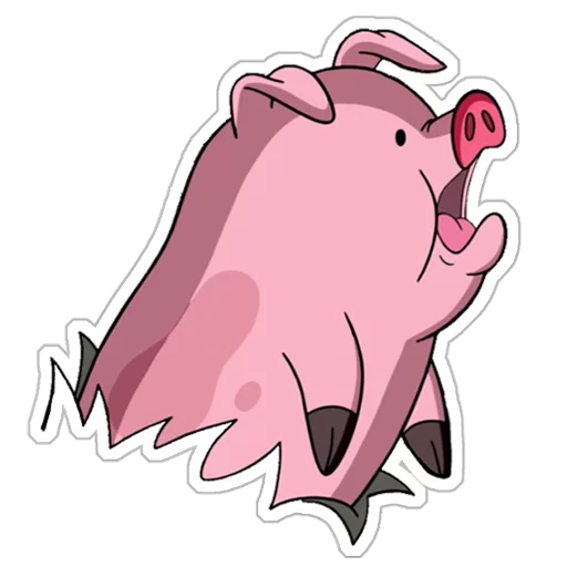 clipart pig illustration