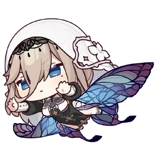 Стикер HI3 стикеры Waileaks(⁠｡⁠•̀⁠ᴗ⁠-⁠)⁠✧ 2 @waileaks - 3