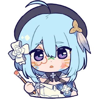 Стикер HI3 стикеры Waileaks(⁠｡⁠•̀⁠ᴗ⁠-⁠)⁠✧ 2 @waileaks - 4