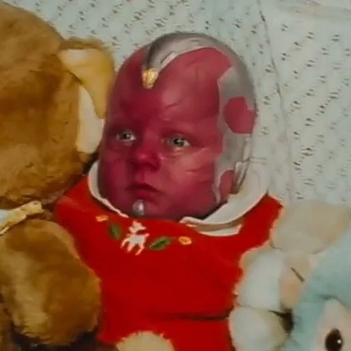 teddy human face indoor