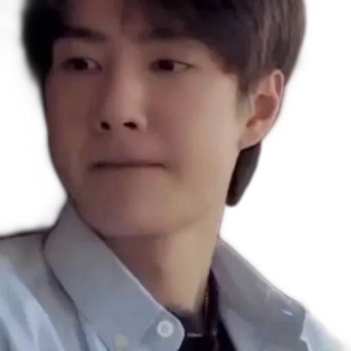 person human face necktie