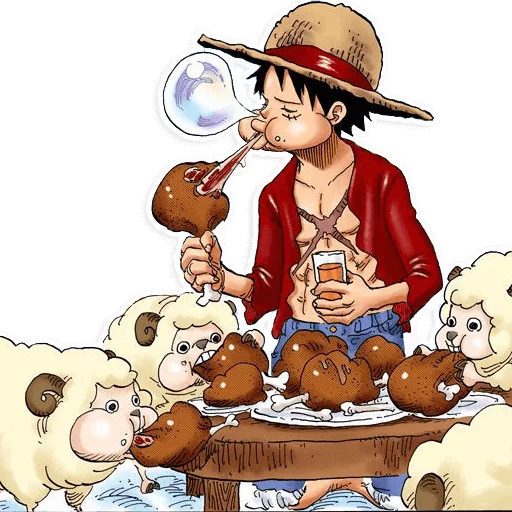 Sticker One Piece - 6