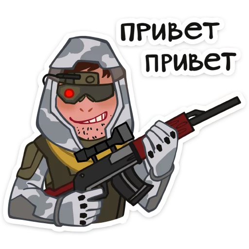 Sticker warface_vk - 1