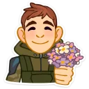 Sticker Бравые ребята - 1