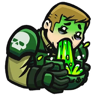 Стикер warhammemer40k | @gaikin_bloknot - 2