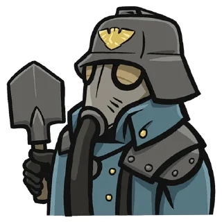 Стикер warhammemer40k | @gaikin_bloknot - 1