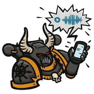 Стикер warhammemer40k | @gaikin_bloknot - 6