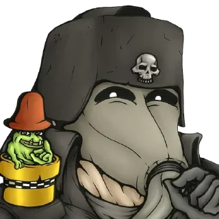 Sticker Warhammer para prietos - Oficial - 2