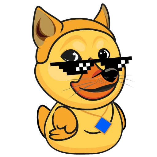 Стикер wavesquack - 1