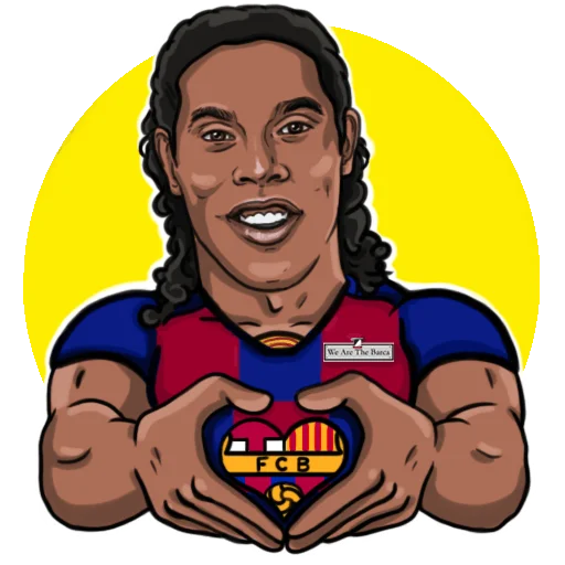 Стикер wearethebarca - 1