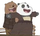 Sticker WeBareBears - 5