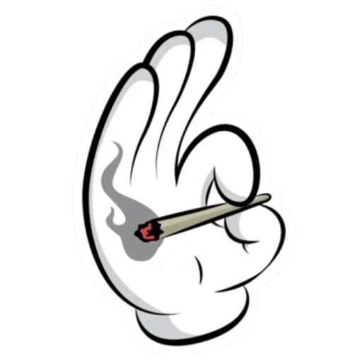 Стикер PUFF PUFF 💨 @WEEDMANY - 4