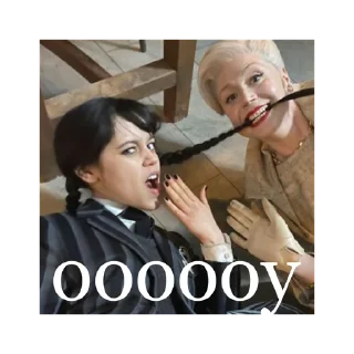 Стикер Wednesday - 2