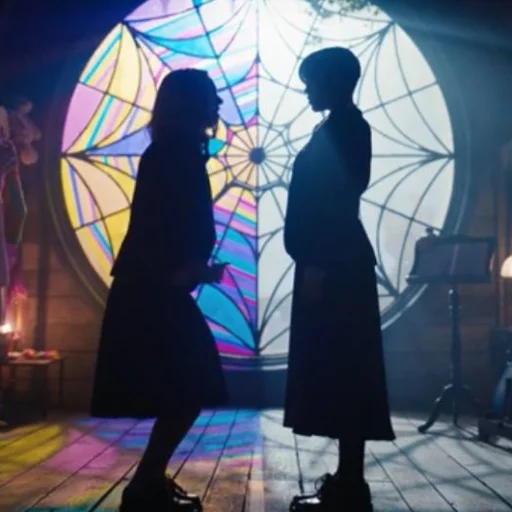 Sticker уэнсдэй аддамс ван лав - 9