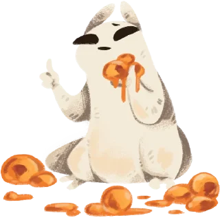 Sticker weird_slugcat - 6