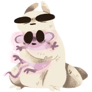 Sticker weird_slugcat - 9