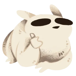 Sticker weird_slugcat - 2