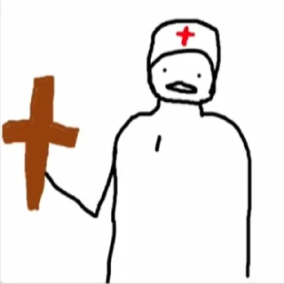 Стикер служба всратой поддержки - 11