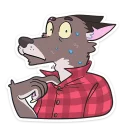 Sticker Оборотень Александр - 9