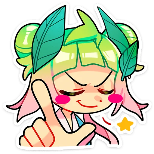 Sticker weslie_vk - 1