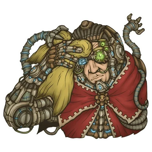 Стикер wh40kMechanicus - 1