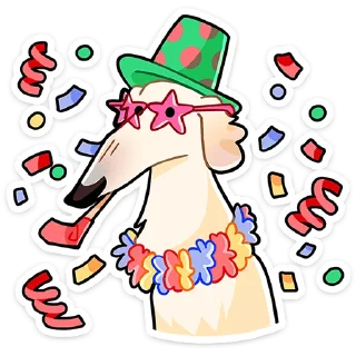 Стикер Белый • @TgSticker - 1