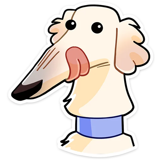Стикер whitedogvk - 1