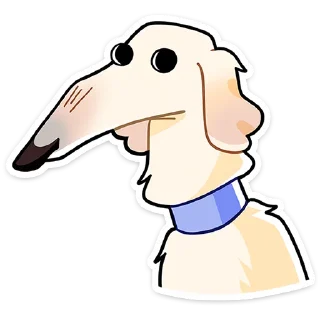 Sticker Белый :: @stickroom - 5