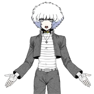 Стикер белоглазик от: @Whiteeyedranmaru - 5