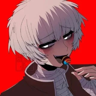 Стикер белоглазик от: @Whiteeyedranmaru - 8