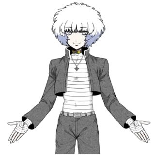 Стикер белоглазик от: @Whiteeyedranmaru - 10