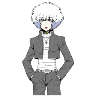 Стикер белоглазик от: @Whiteeyedranmaru - 7