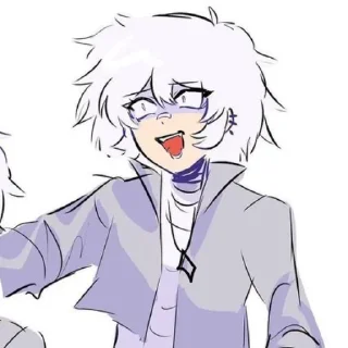 Стикер белоглазик от: @Whiteeyedranmaru - 1