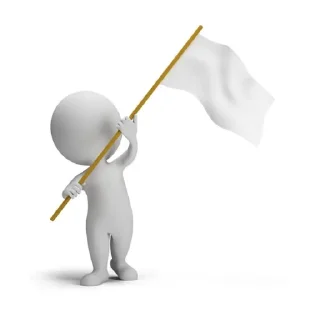 Sticker Белые челики с фотостока - 0