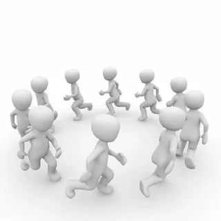 Sticker Белые челики с фотостока - 6