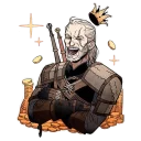 Sticker wiedźmin - 1