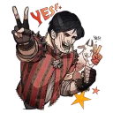 Sticker wiedźmin - 7