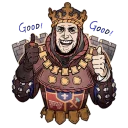 Sticker wiedźmin - 4