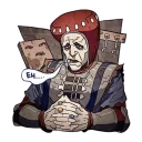 Sticker wiedźmin - 11