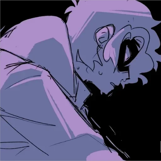 Sticker Wilbur going insane🍂🕯 by : @progibator999 - 8