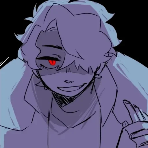 Sticker Wilbur going insane🍂🕯 by : @progibator999 - 6