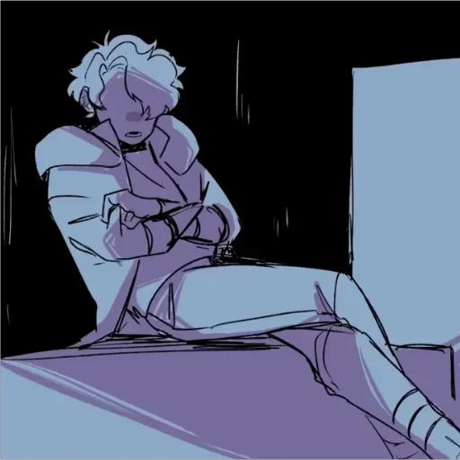 Sticker Wilbur going insane🍂🕯 by : @progibator999 - 1