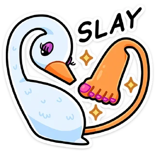 Sticker Дикие гуси  @TgSticker - 6