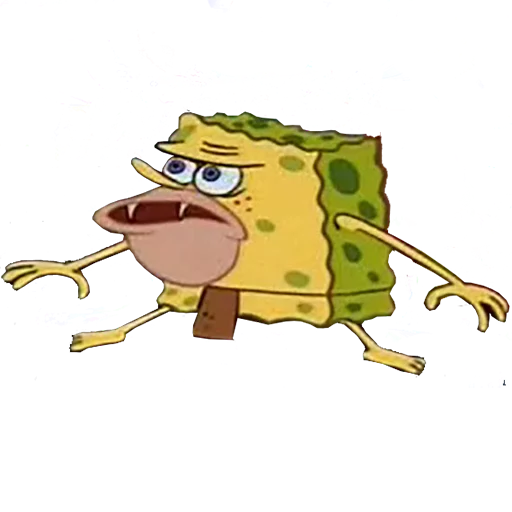 Sticker Wild Spongebob/Дикий Спанч - 4