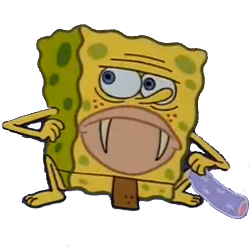 Sticker Wild Spongebob/Дикий Спанч - 3