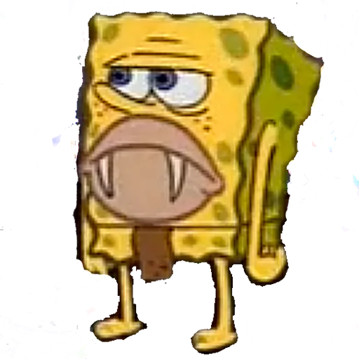 Sticker Wild Spongebob/Дикий Спанч - 2